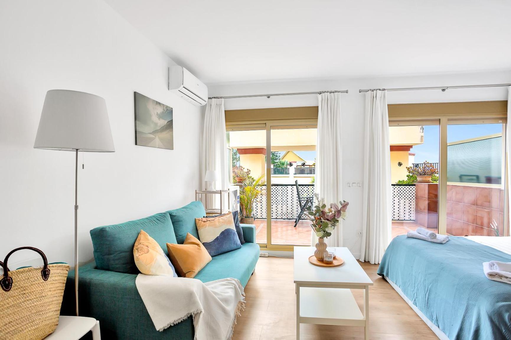 Modern Beach Apartment Romana Playa 723 In Marbella, Elviria Extérieur photo